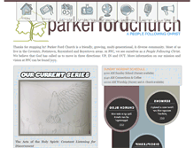 Tablet Screenshot of parkerfordchurch.com